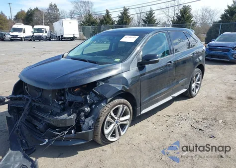 2015 Ford Edge Sport z USA, uszkodzony, nr VIN 2FMTK4AP4FBC37555